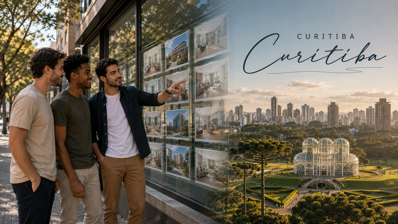 Ilustração de Curitiba